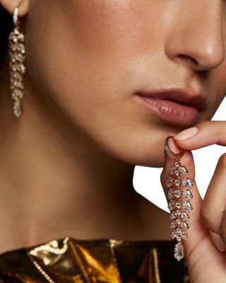 Luxor Triangle Drop Earrings