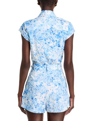 Morgan Floral Poplin Romper