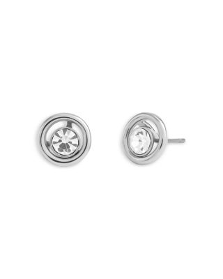 Convertible Halo Stone Stud Earrings