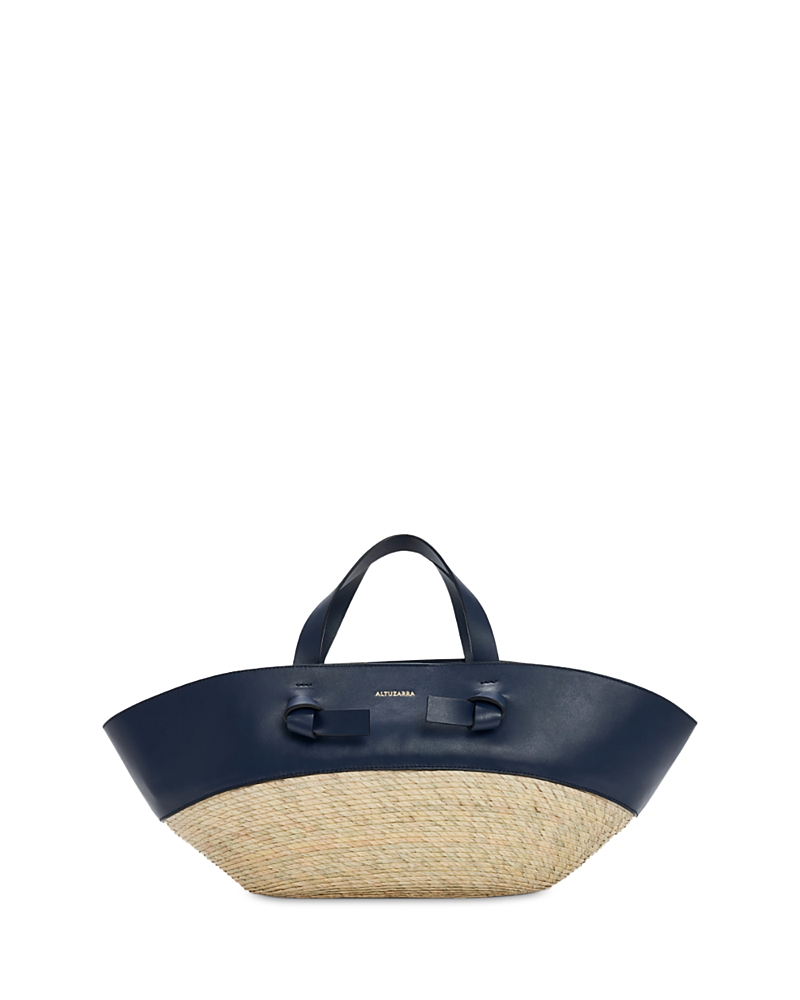 Altuzarra Small Knot Basket Tote In Nocturne