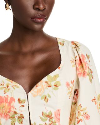 Poplin Sweetheart Top - Exclusive