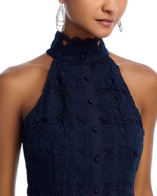 Lace Mini Shirt Dress - Exclusive