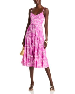 Toile Tank Midi Dress - Exclusive