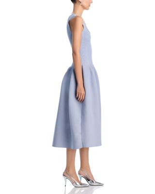 Embellished Knit Midi Dress