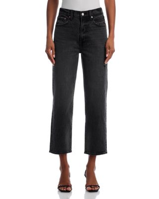 Cassie High Rise Straight Leg Jeans in After Hours