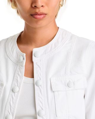 Kris Button Front Mini Skirt