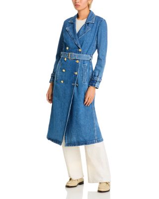 L'AGENCE - Bradley Denim Trench Coat