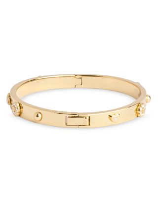 Signature Mixed Motif Bangle Bracelet