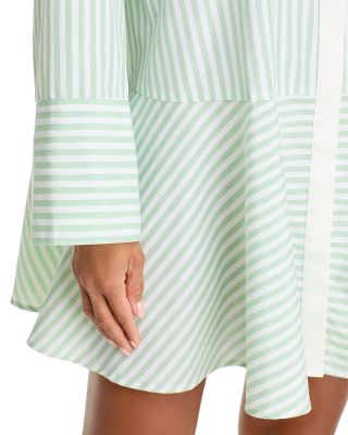 Contrast Trim Shirt Dress - Exclusive