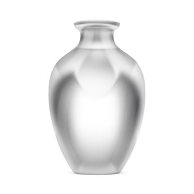 Large Metal Posey Vase, 6&amp;quot;