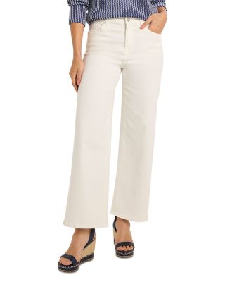NIC+ZOE - Forward Seam Weekend Jeans in Paper White
