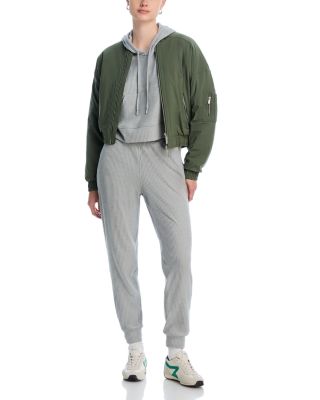 Brushed Rib Joggers - Exclusive