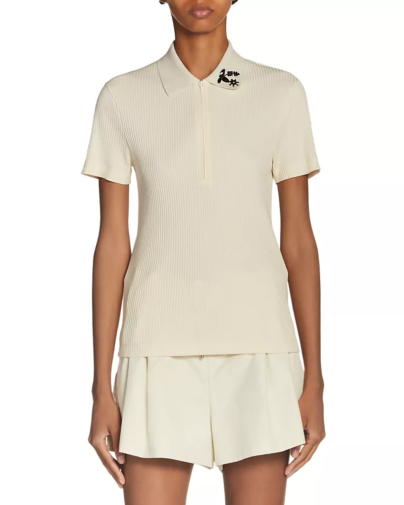 Moncler Short Sleeve Polo Shirt