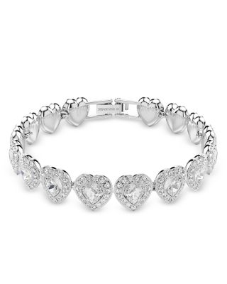 Swarovski - Ariana Grande Crystal Heart Halo Tennis Bracelet