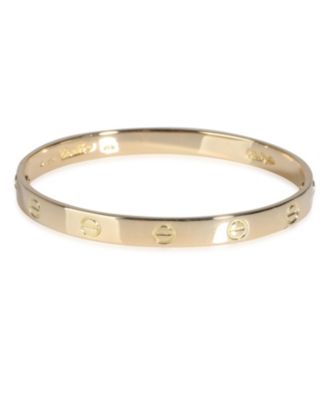 Pre-Owned Cartier Love 18k Yellow Gold Bracelet