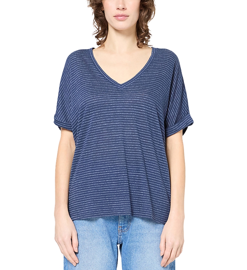 Shop Gerard Darel Gladys Tee In Indigo