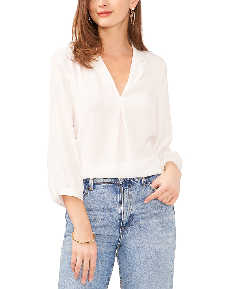 VINCE CAMUTO COLLARED TOP