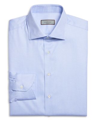 Microcheck Dress Shirt