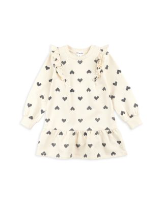 Miles The Label - Long Sleeve Frill Trim Dress - Baby