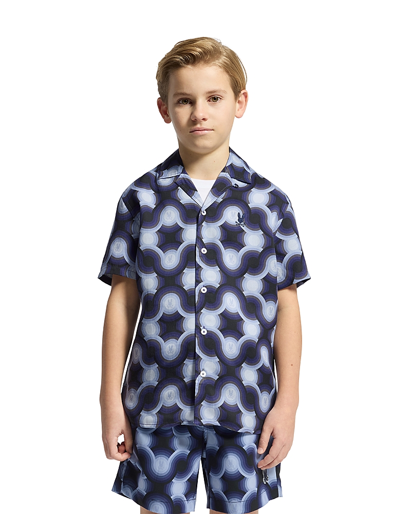 Shop Psycho Bunny Boys' Paros Shirt - Little Kid, Big Kid In Evb