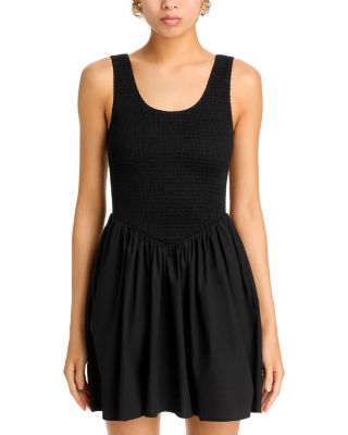 Dana Smocked Mini Dress