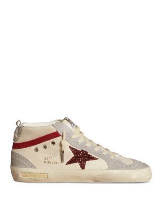 Unisex Mid Star Lace Up Sneakers