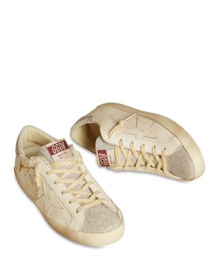 Unisex Super Star Signature Lace Up Sneakers