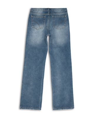 Girls' Lara Straight Leg Mini Waist Jeans - Big Kid