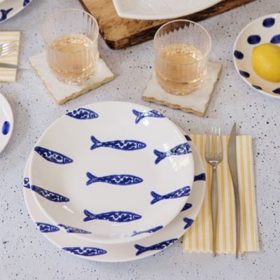 Santorini Minnows Pasta Bowl