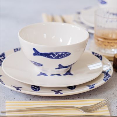 Santorini Minnows Cereal Bowl