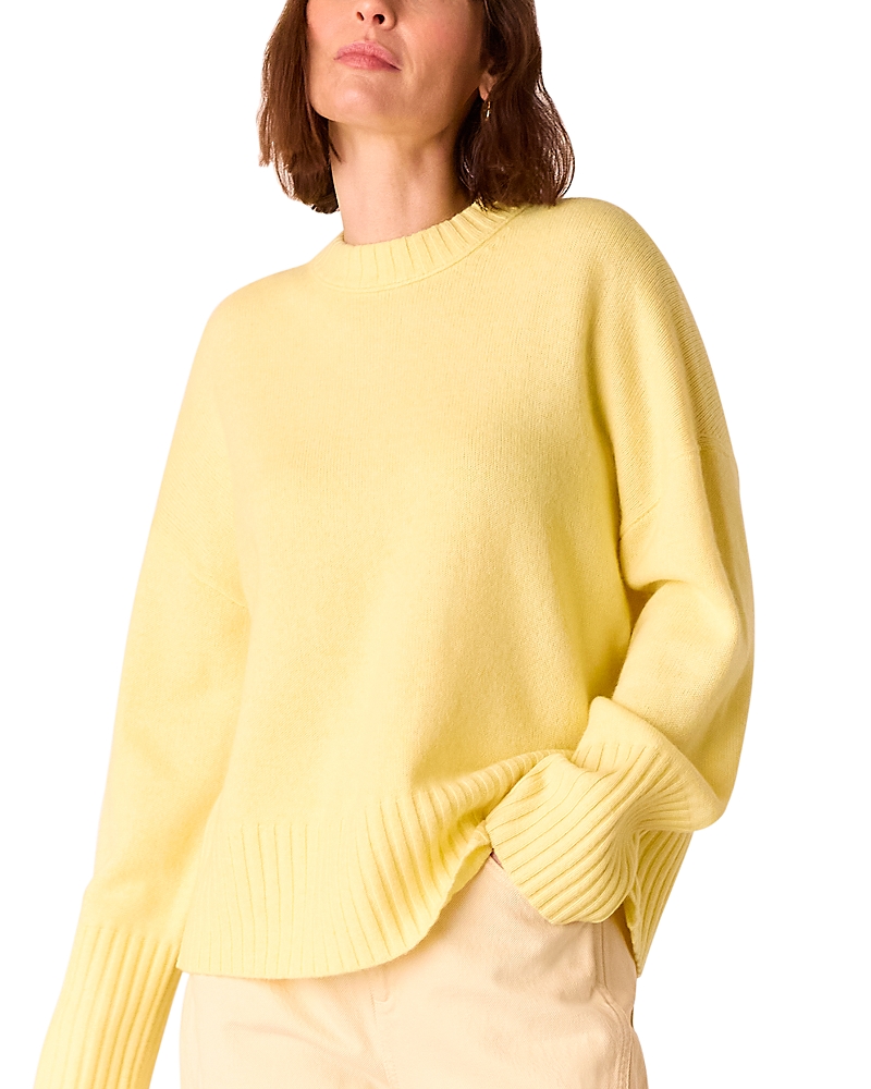 WHISTLES RIBBED CUFF SWEATER