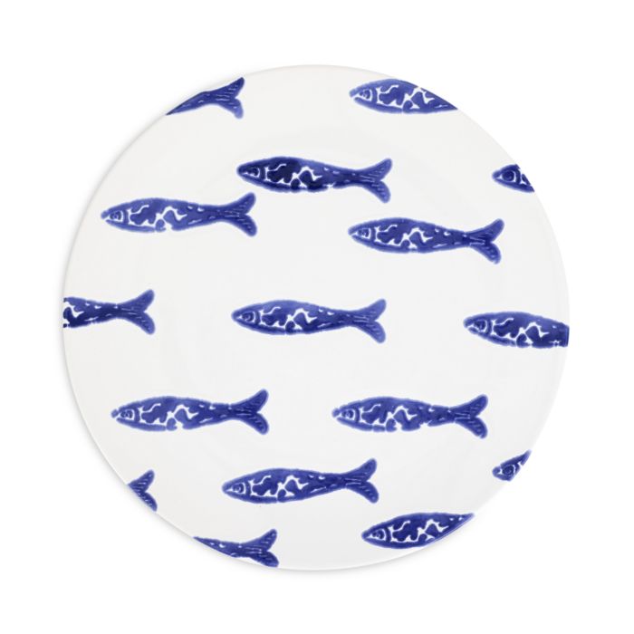 Santorini Minnows Dinner Plate