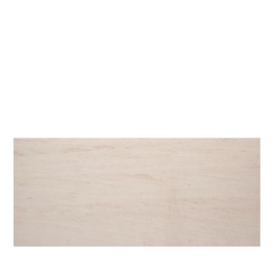 Wish You Were Dining Table - Creme Travertine/Gold