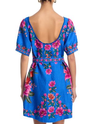 Summer Fruit Scarf Dress