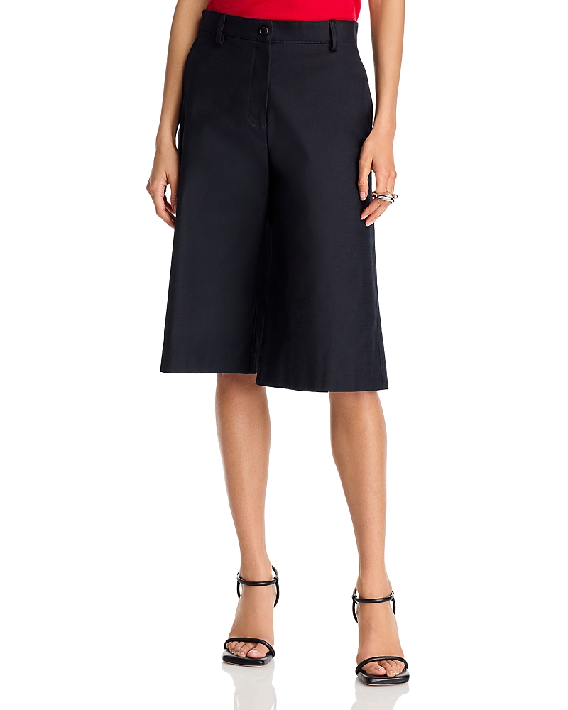 Rosetta Getty Bermuda Shorts In Black