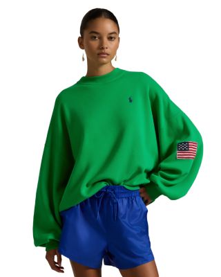 Ralph Lauren - Oversize Logo Fleece Crewneck