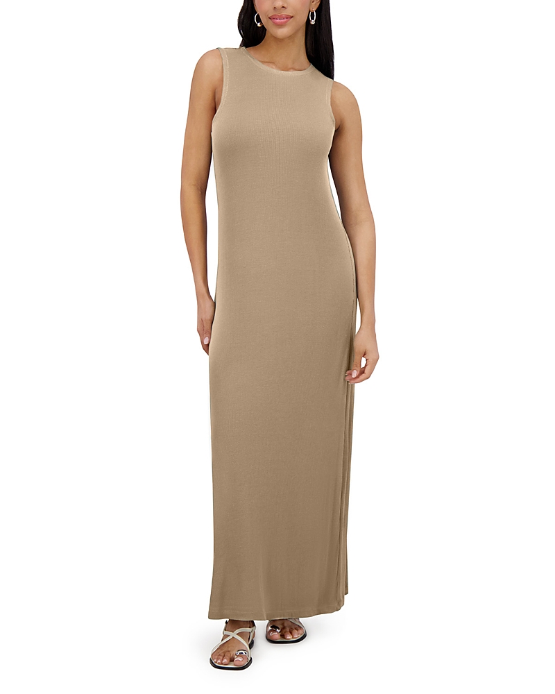 Point A Line Crewneck Dress