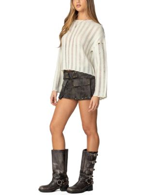 Marge Studded Mini Skort