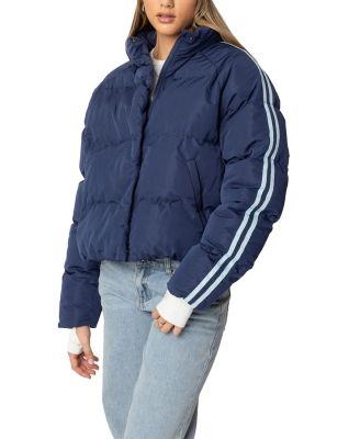 Edikted - Sherry Side Striped Puffer Jacket