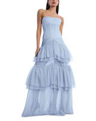 Strapless Corset Gown