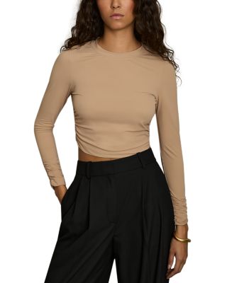 REISS - Edith Crop Seamless Top