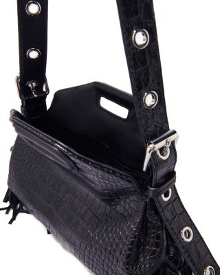 Miss M Mini Embossed Leather Bag