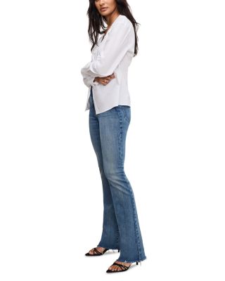 Soft Tech Good Classic High Rise Bootcut Jeans in Indigo 863