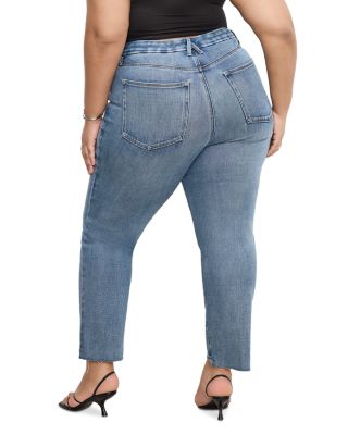 Soft Tech Good Legs Straight Jeans in Indigo  