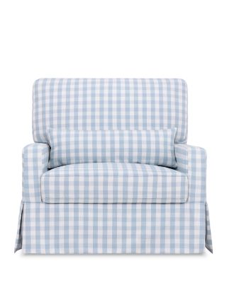 Crawford Pillowback Chair and a Half Comfort Swivel Glider