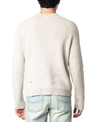 Jordan Merino Wool Destructed Sweater