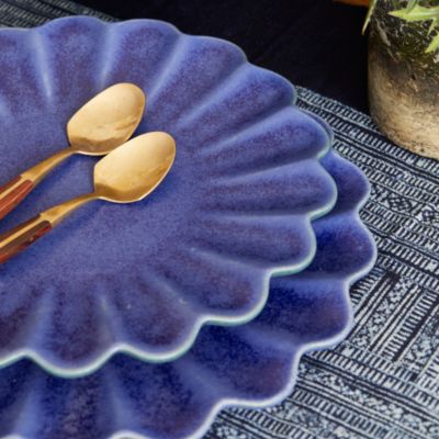 Dhalia Stoneware Salad Plate, Set of 4