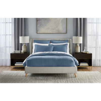 Textured Italian Matelasse Coverlet, King - Exclusive