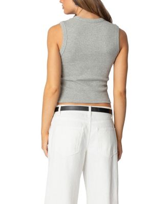 Basel Button Up Tank Top