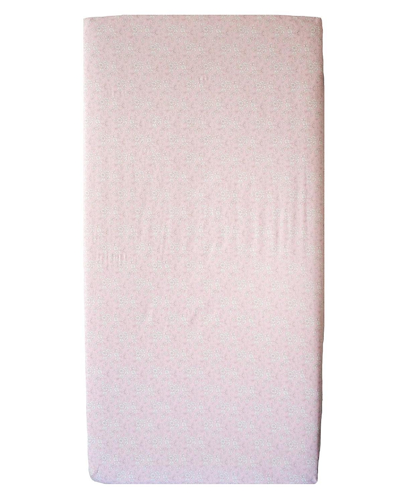 Coco & Wolf Liberty Fabric Capel Pink Print Fitted Sheet, King In Capel Pink